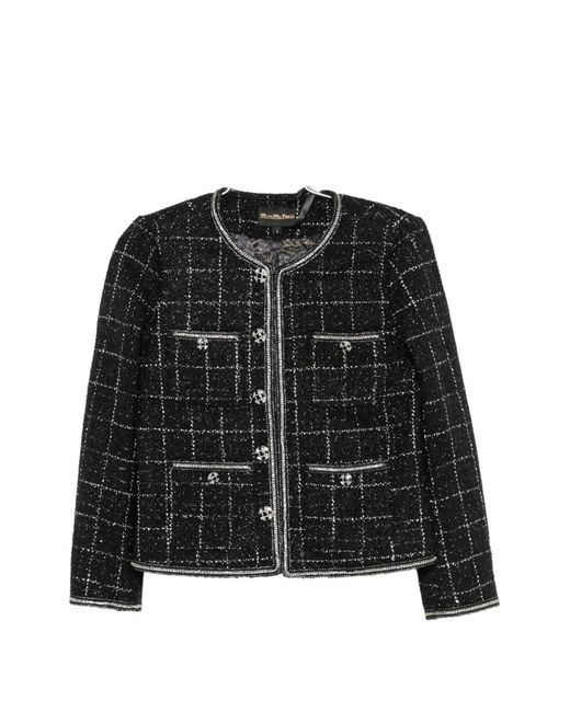 MINIME Black Long-Sleeves Jacket