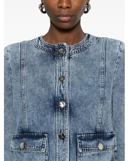 Ana Radu Blue Denim Jacket
