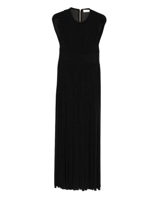 Zimmermann プリーツ ドレス Black