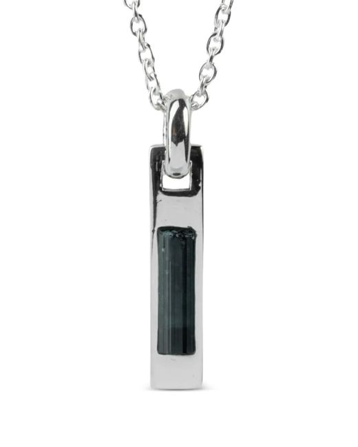 Parts Of 4 White Plate Tourmaline Necklace