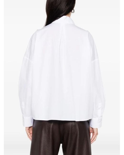 Camicia Button-Down di Mazzarelli in White