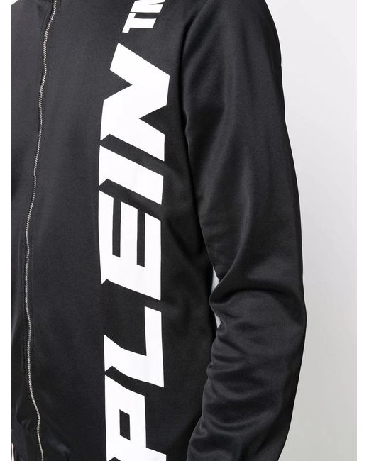 Philipp Plein Black Logo-print Tracksuit Set for men
