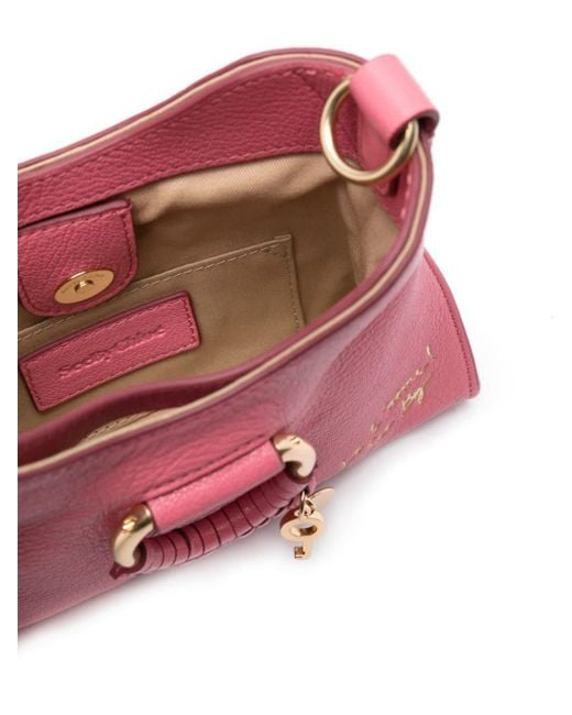 See By Chloé Pink Joan Leather Crossbody Bag