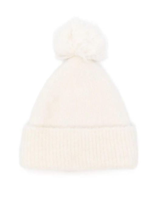Berretto Con Pompon di Dorothee Schumacher in White