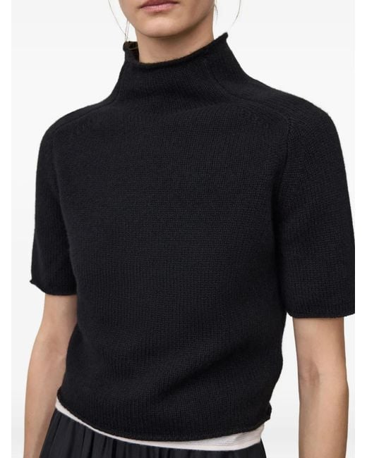 Lisa Yang Blue Fride Short-Sleeve Top