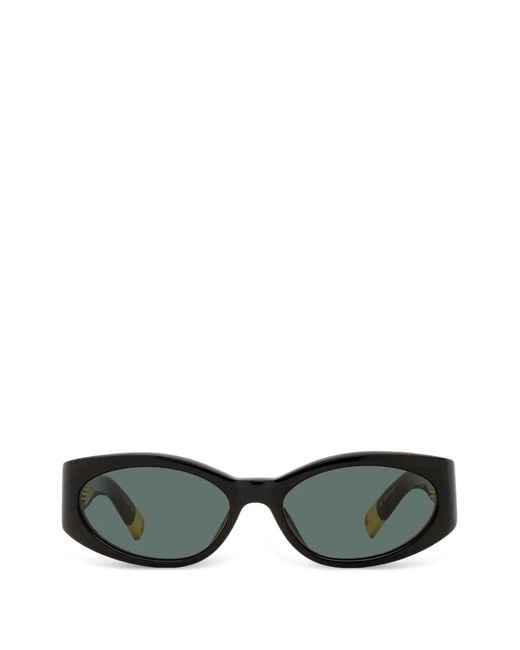 Jacquemus Green Jac4S Ovalo Sunglasses