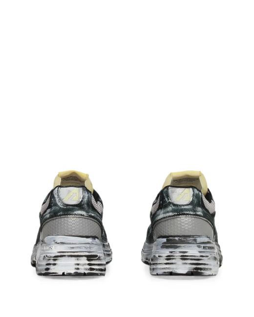 Autry Gray Hyperway Distressed-Effect Sneakers for men