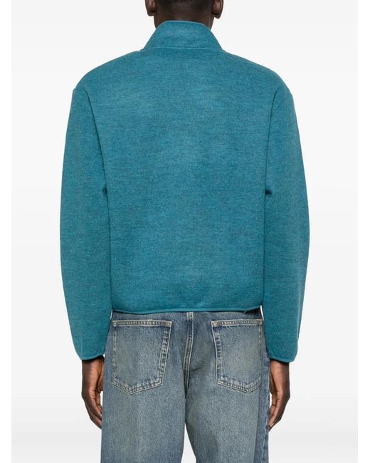 sunflower Blue Half-Zip Sweatshirt for men