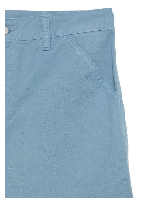 Carhartt Blue Single Knee Bermuda Shorts for men