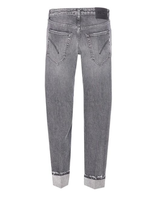 Dondup Gray Coco Five-Pocket Jeans