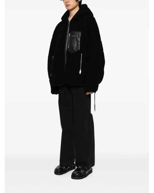 MASTERMIND WORLD Black Zip-Up Jacket for men