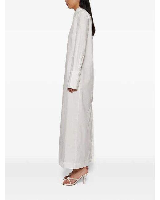 Interior White Fletcher Collared Dress