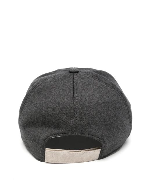 Eleventy Gray Six-Panel Baseball Cap for men
