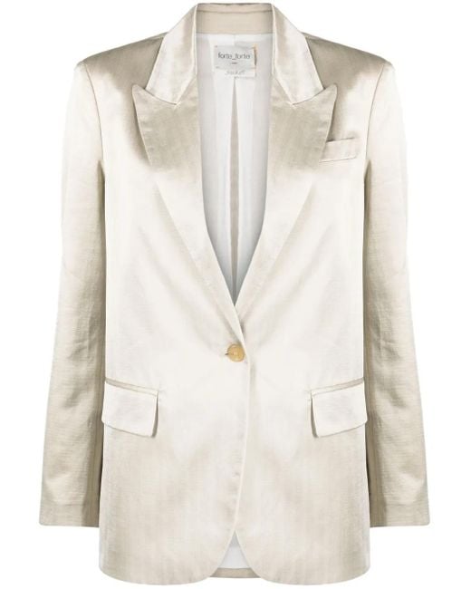Forte_forte Natural "chic" Blazer