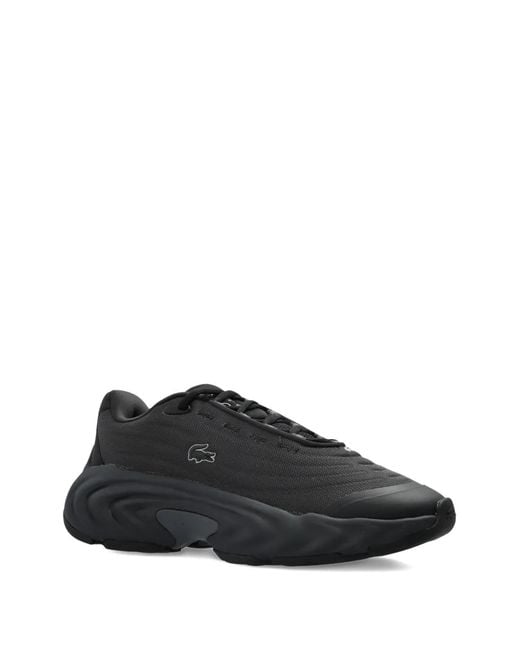 Lacoste Black Spinor Sneakers for men