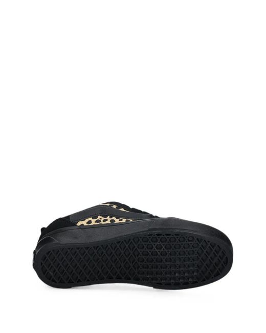 Vans Black Knu Skool Low-Top Sneakers