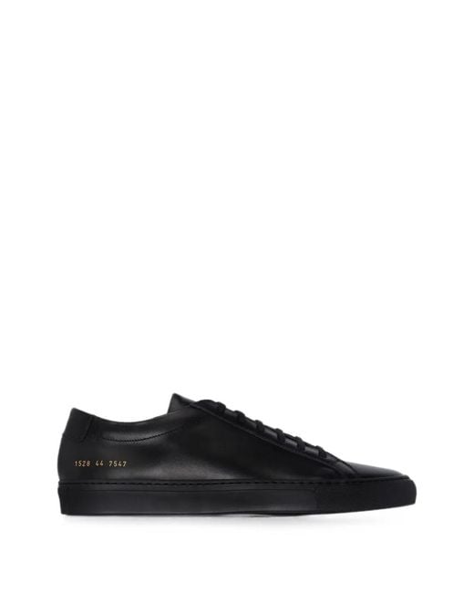 Common Projects Black Original Achilles Low Sneakers for men
