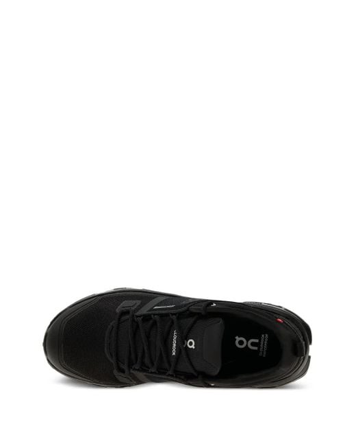 On Shoes Black Cloudrock Low Wp Sneakers