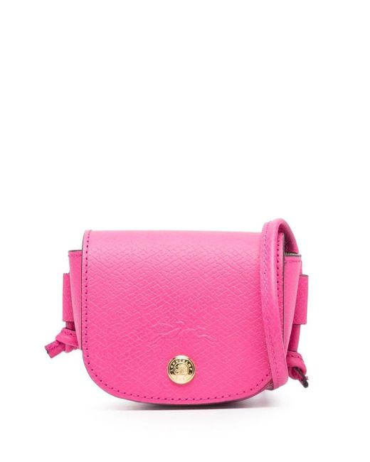 Portamonete Épure di Longchamp in Pink