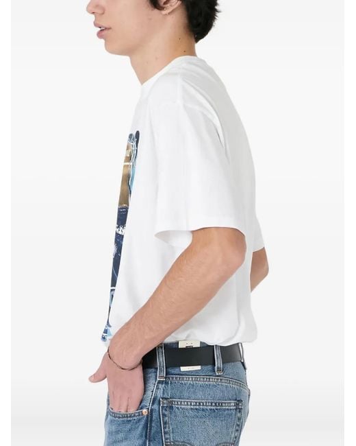 Levi's White Graphic T-Shirt for men