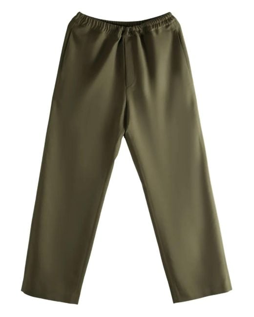 The Row Green Ari Trousers for men