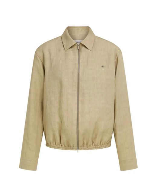 Ferragamo Natural Linen Blouson for men