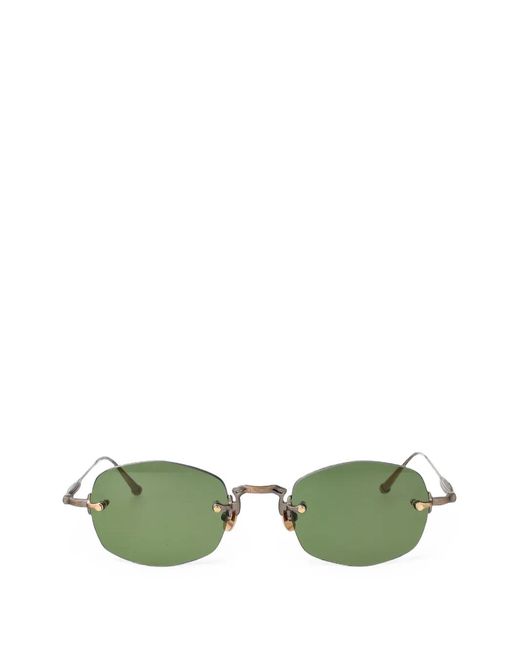 Matsuda Green M5015 Geometric-Frame Sunglasses for men