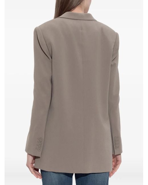 MICHAEL Michael Kors Brown Single-Button Blazer
