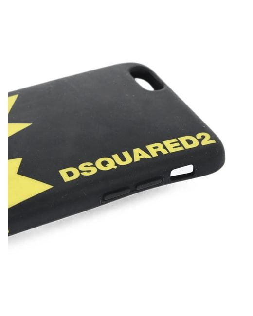 DSquared² Yellow Logo-Print Iphone 7 Plus Phone Case