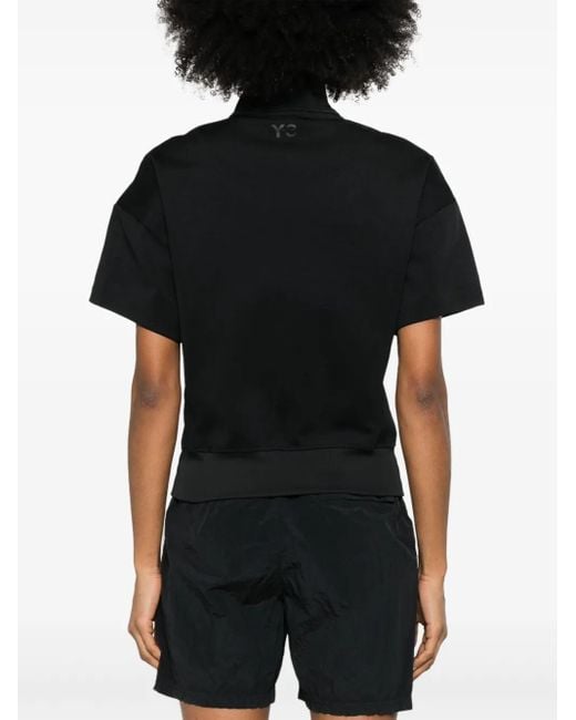 Y-3 Black Technical-Jersey T-Shirt