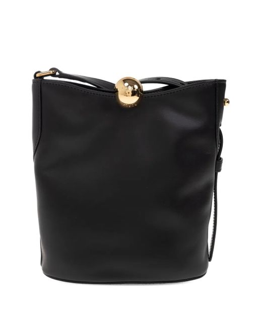 Furla Black Mini Sfera Soft Shoulder Bag