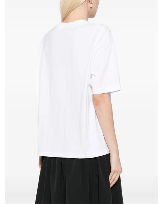 SPORT b. by agnès b. ロゴパッチ Tシャツ White