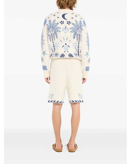 Alanui Natural Echoes Of The Island Shorts for men