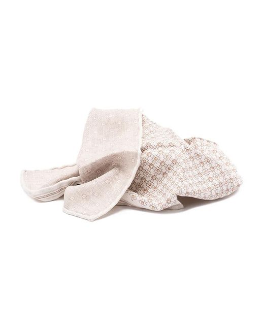 Bufanda Estampada Brunello Cucinelli de hombre de color Pink