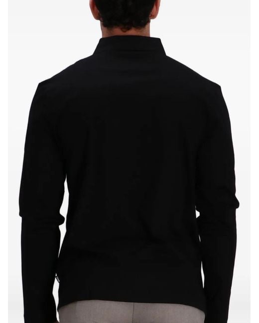 Boss Black Long-Sleeved Polo Shirt for men