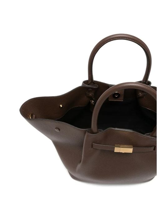 DeMellier London Brown Midi New York Tote Bag