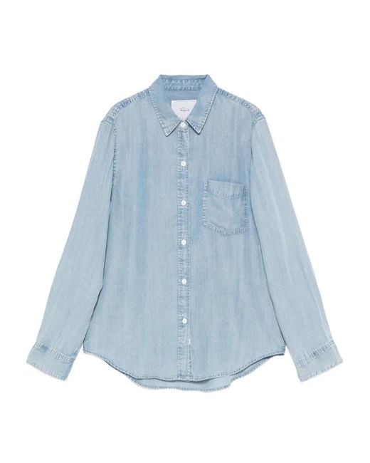 Rails Ingrid ロングスリーブ シャツ Blue