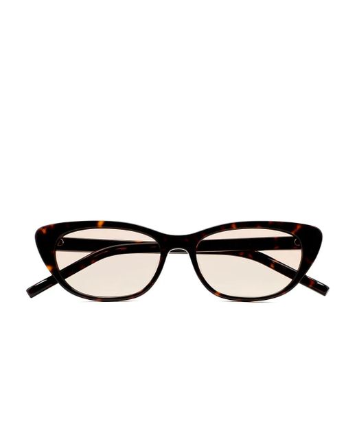Kaleos Eyehunters Brown Cobb Cat-Eye Sunglasses