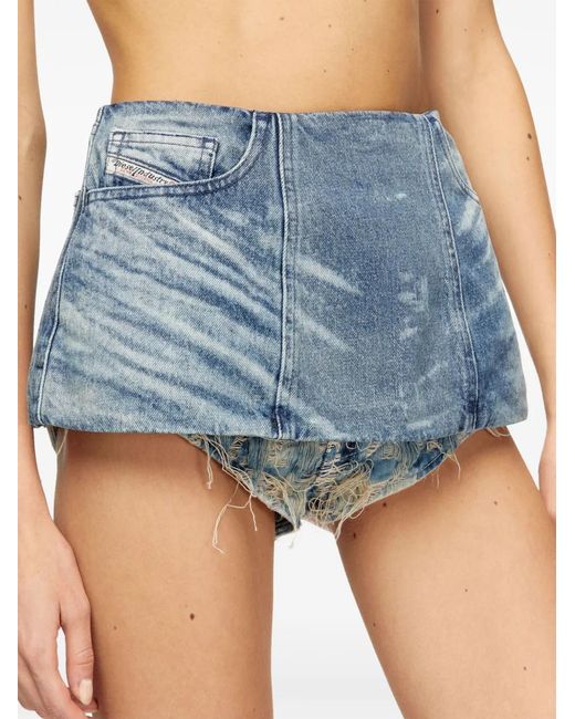 DIESEL Blue Denim Skirts