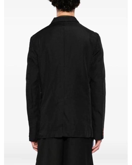Comme des Garçons Black Buttoned Blazer for men