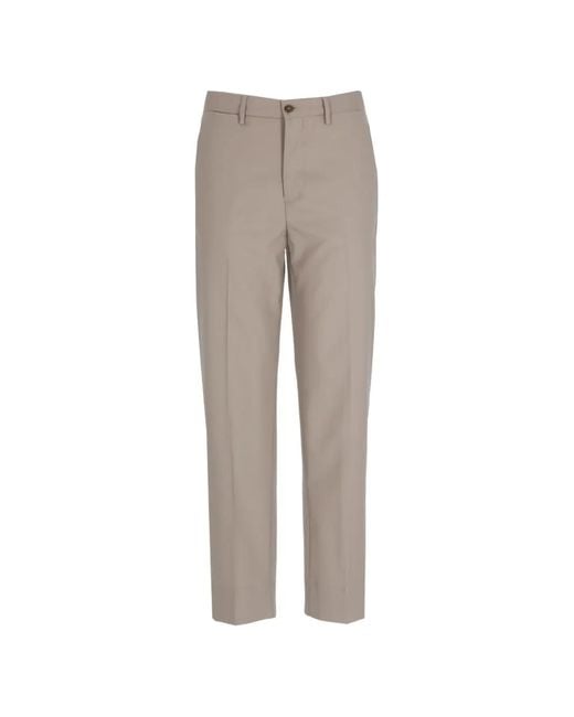 Briglia 1949 Gray Cropped Trousers