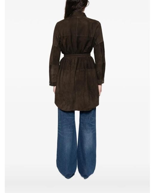 Giorgio Brato Black Patch-Pockets Long Shirt