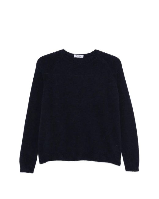 Base London Blue Round-Neck Sweater