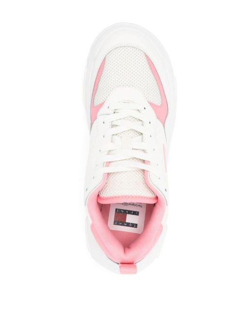 Sneakers chunky Hybrid di Tommy Hilfiger in White