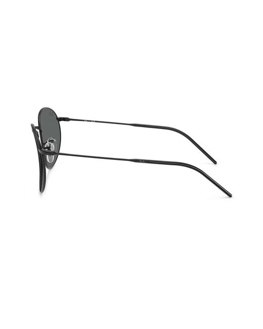 Ray-Ban Gray Round Reverse Sunglasses