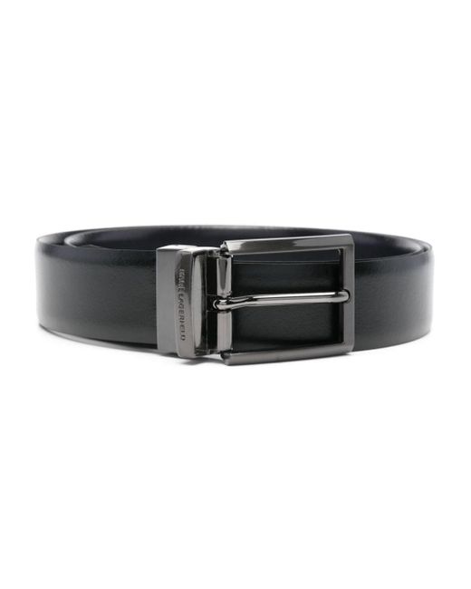Karl Lagerfeld Reversible Belt in Black for Men Lyst UK