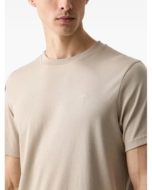 Joop! Natural Priamo Logo-Embroidered T-Shirt for men