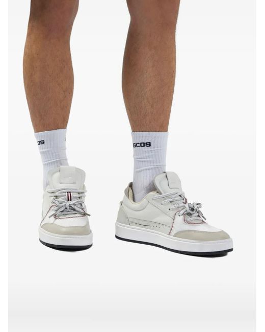 Gcds White Bucket Bow Sneakers