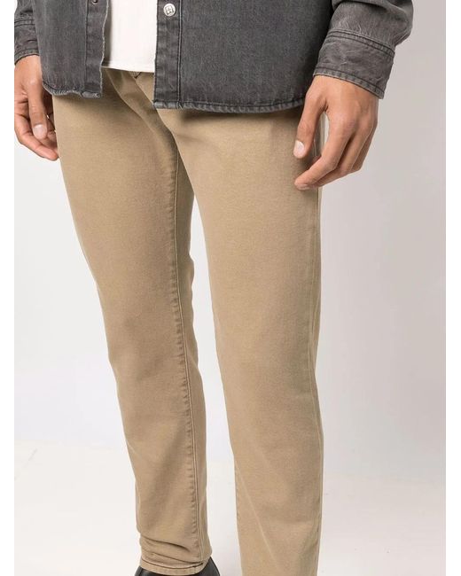 DIESEL Natural Slim-Cut Chino Trousers for men