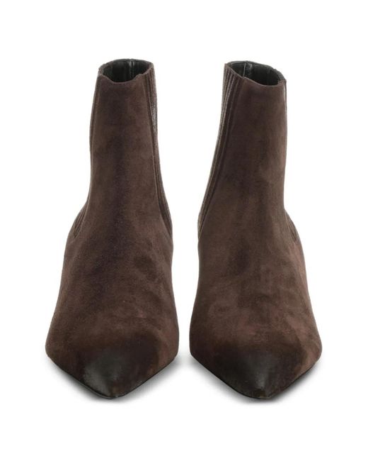 The Attico Brown 'Cheope' Ankle Boot